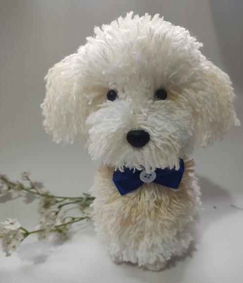 Cachorrinho Poodle - Amigurumi de Crochê