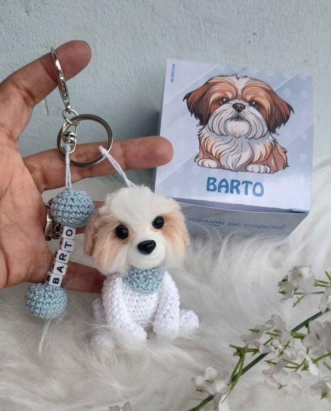 Chaveiro Personalizado em Crochê