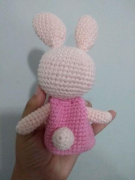 Coelhinha Amigurumi