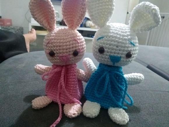 Coelhinha Amigurumi
