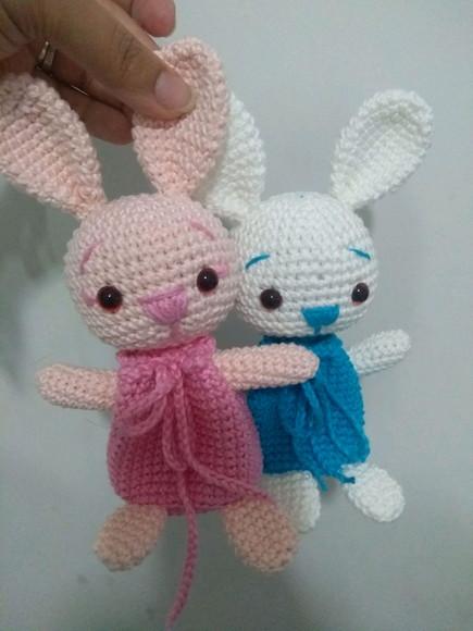 Coelhinha Amigurumi