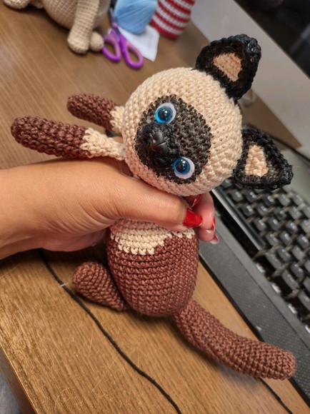 Gatinho em Amigurumi