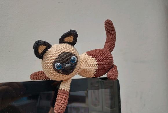 Gatinho em Amigurumi