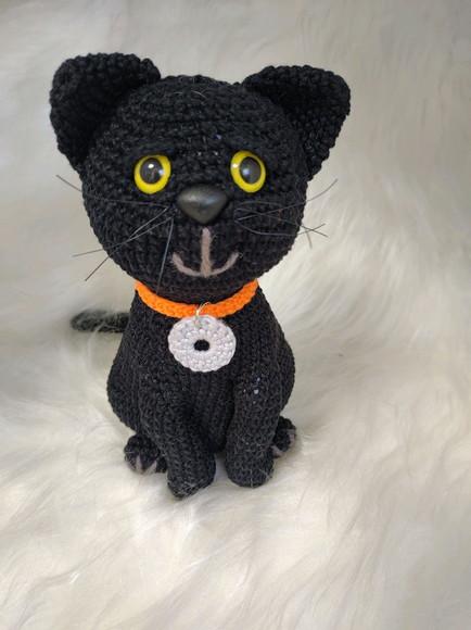 Gatinho em Amigurumi