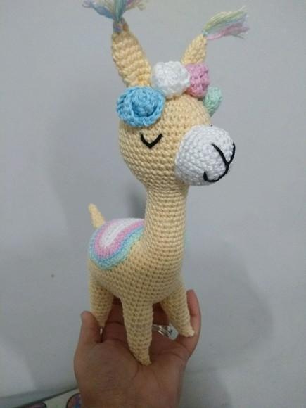 Lhama (Alpaca) em Crochê