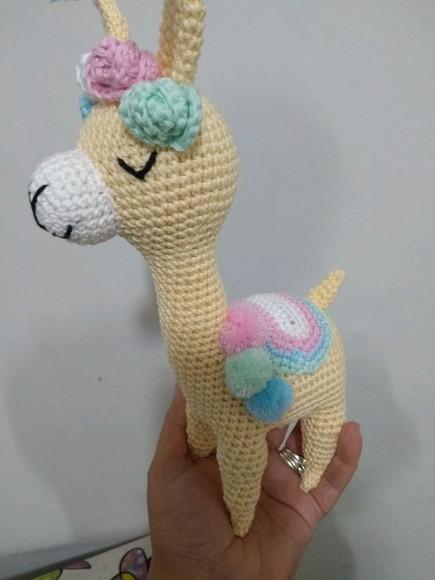 Lhama (Alpaca) em Crochê