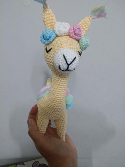 Lhama (Alpaca) em Crochê