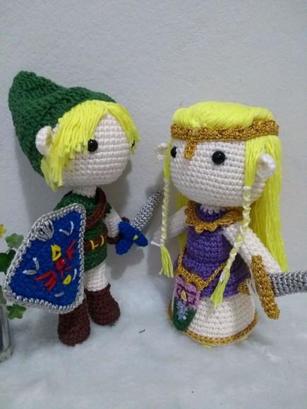 Link e Zelda - The Legend of Zelda