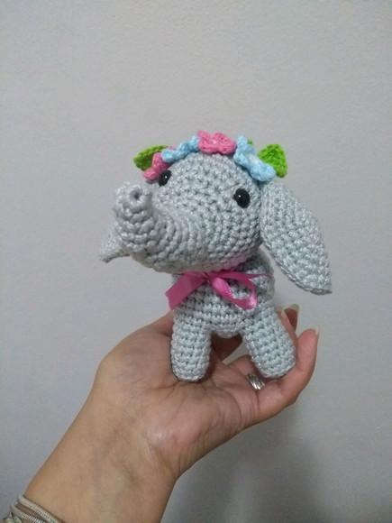 Mini Elefante Amigurumi