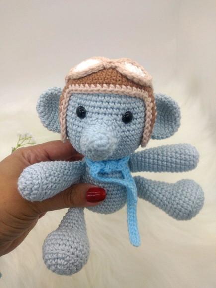 Mini Elefante Amigurumi