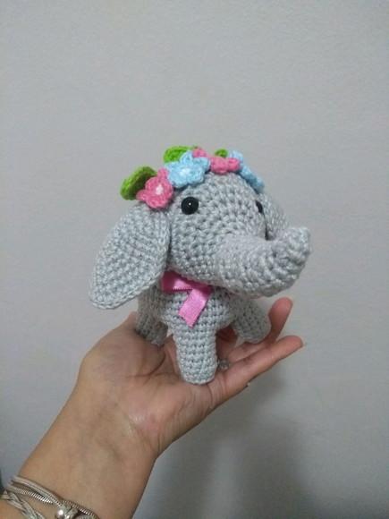 Mini Elefante Amigurumi
