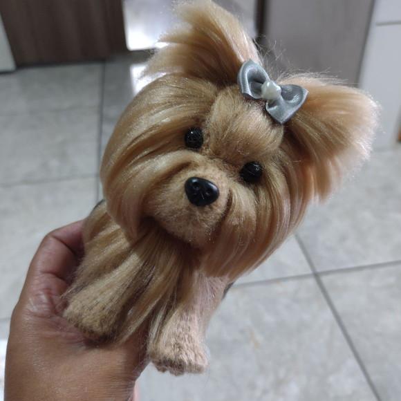 Mini Pet Cachorrinho- Amigurumi De Crochê