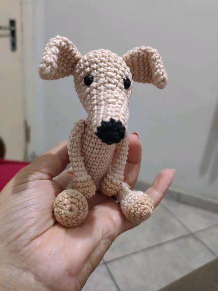 Mini Pet Galgo/Wippet - Amigurumi de crochê