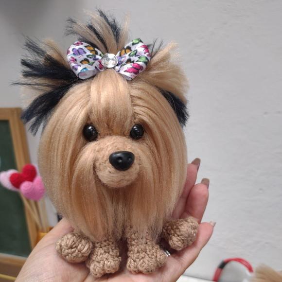 Mini Pet Cachorrinho- Amigurumi De Crochê