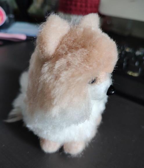 Miniatura Spitz - Amigurumi de Crochê com Feltragem