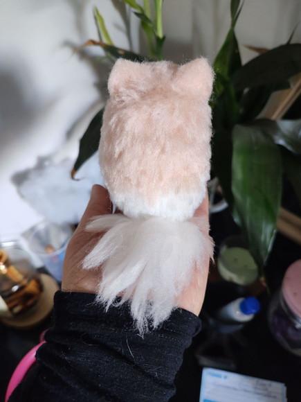 Miniatura Spitz - Amigurumi de Crochê com Feltragem