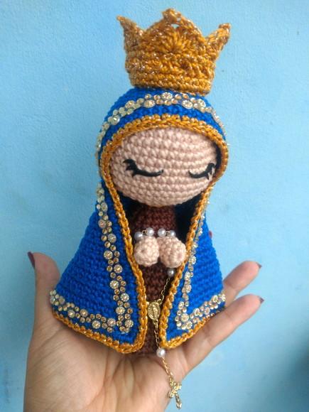 Nossa Senhora Aparecida - Amigurumi