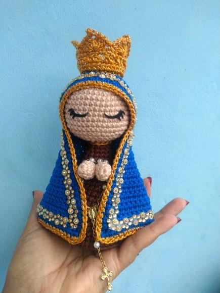 Nossa Senhora Aparecida - Amigurumi