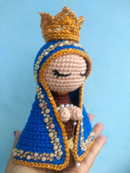 Nossa Senhora Aparecida - Amigurumi