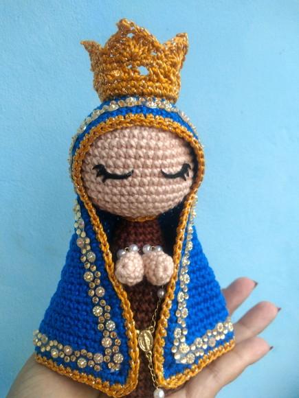 Nossa Senhora Aparecida - Amigurumi