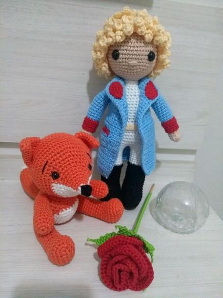 Pequeno Principe a Raposa e a Rosa