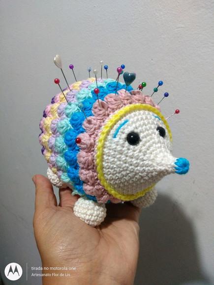 Porco Espinho Colorido