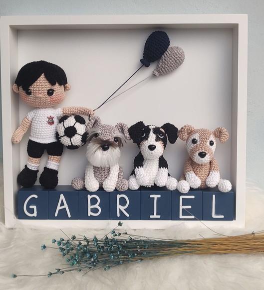 Porta Maternidade Gabriel - Temas Variados