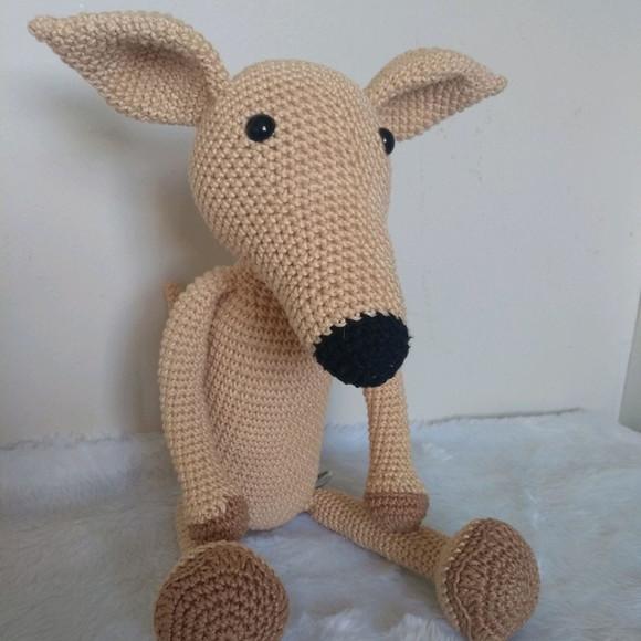 Receita Amigurumi Cachorrinho Galgo