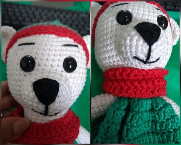 Receita Amigurumi Naninha Urso Chamego