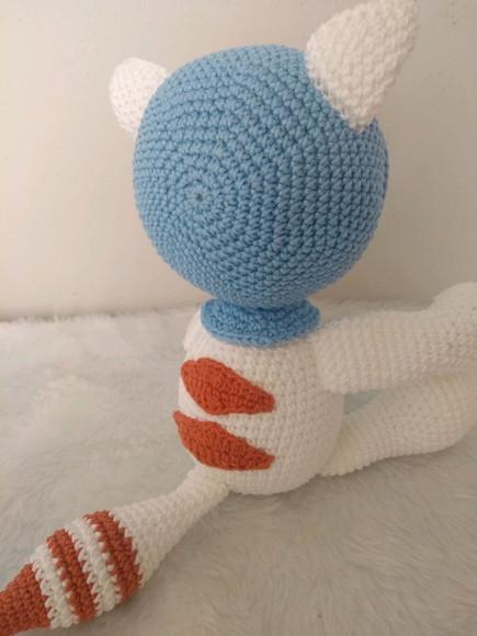 Receita Amigurumi Gatinho com Capuz