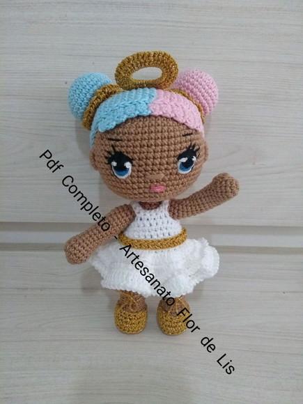 Receita Boneca Algodão Doce