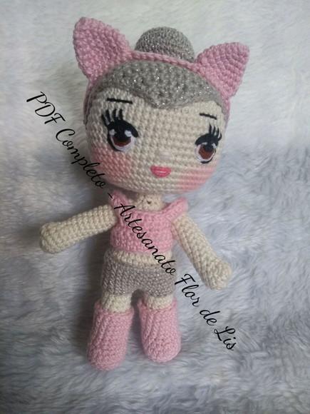 Receita Boneca Cat Queen