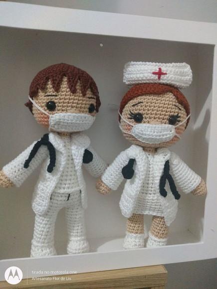 Receita Enfermeiros - Amigurumis