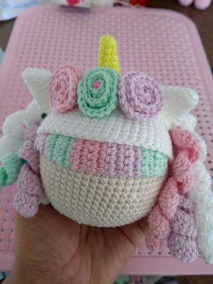 Receita Boneca Unicórnio