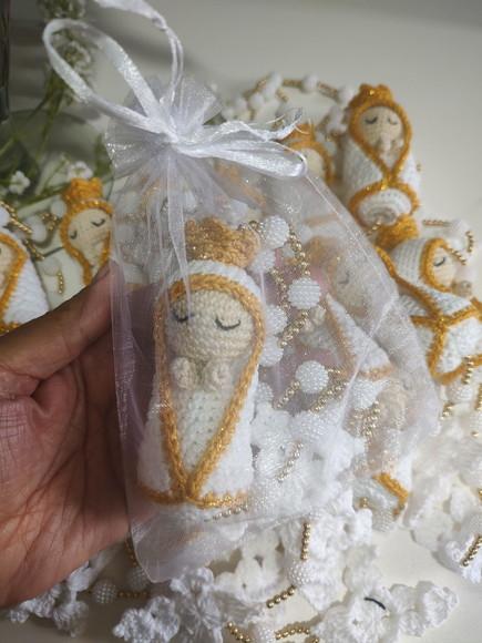 Terço de Crochê - Lembrancinha