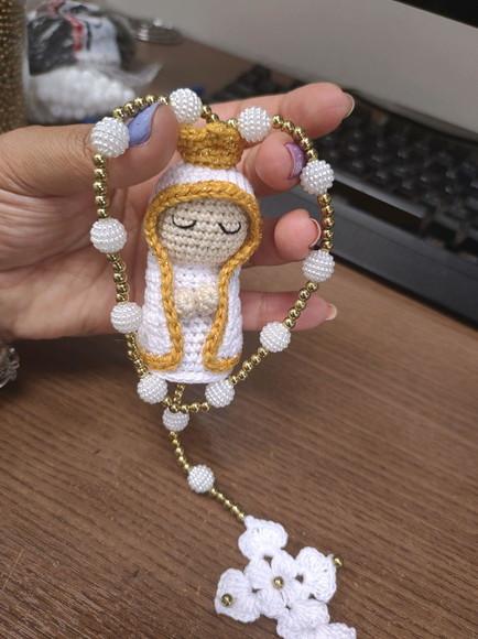 Terço Mariano em Crochê