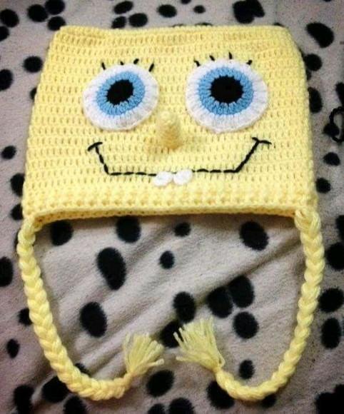 Toucas infantil em croche