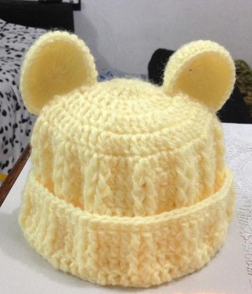 Toucas para Bebês em Tricô e Crochê