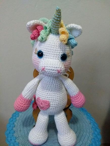 Unicórnio Baby da Artesanato Flor de Lis