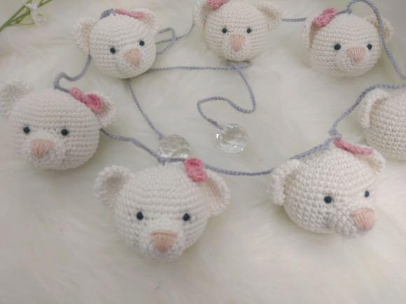 Varal de Berço com Amigurumis