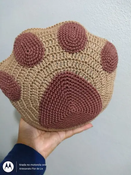 Almofada Pata de cachorro