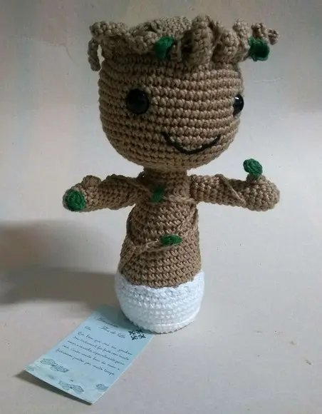 Amigurumi Baby Groot Grande