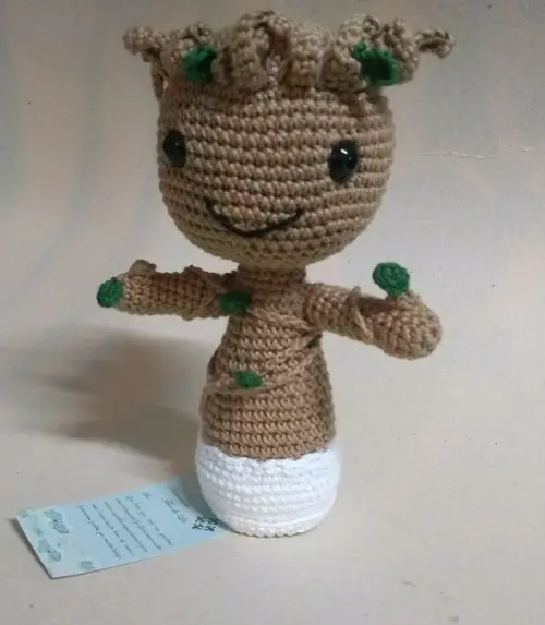Amigurumi Baby Groot Grande