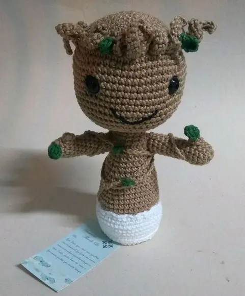 Amigurumi Baby Groot Grande