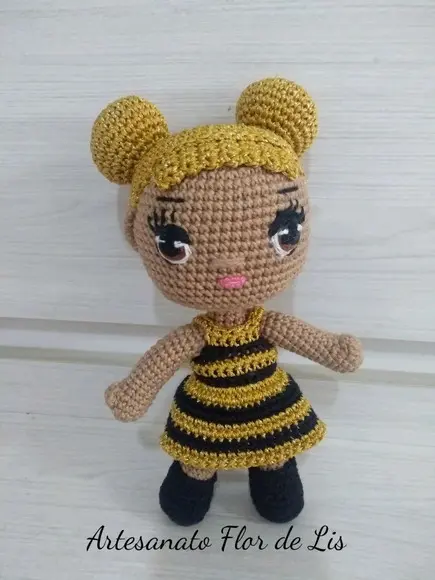 Amigurumi Boneca Bee
