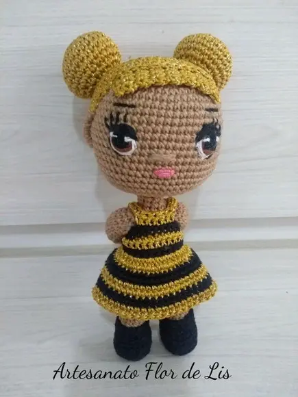 Amigurumi Boneca Bee