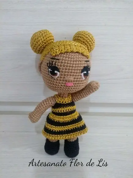 Amigurumi Boneca Bee