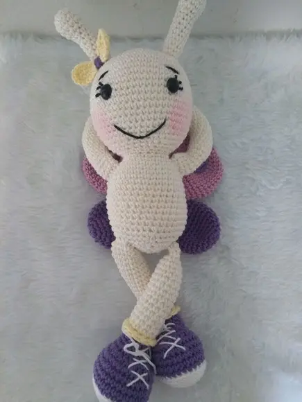 Amigurumi Borboleta