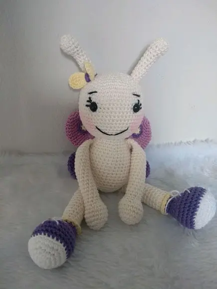 Amigurumi Borboleta