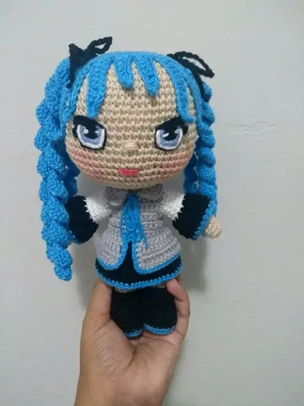 Amigurumi Boneca Maku